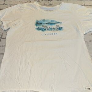 Life is Good Crushed Tshirt